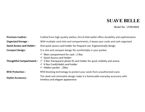 Premium Mens Leather Wallet, LTHR24002, Hunter Green - Image 7